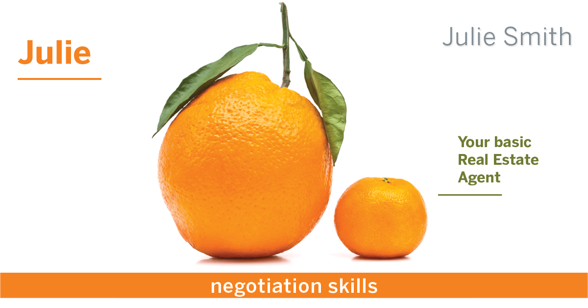 Testimonial for real estate agent Julie Smith in , : Happiness Meter: Oranges