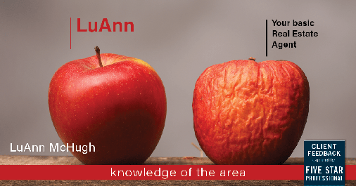 Testimonial for real estate agent LuAnn McHugh in Coatesville, PA: Happiness Meter: Apples