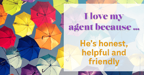 Testimonial for insurance professional Dave Tebbe in , : Love my insurance agent