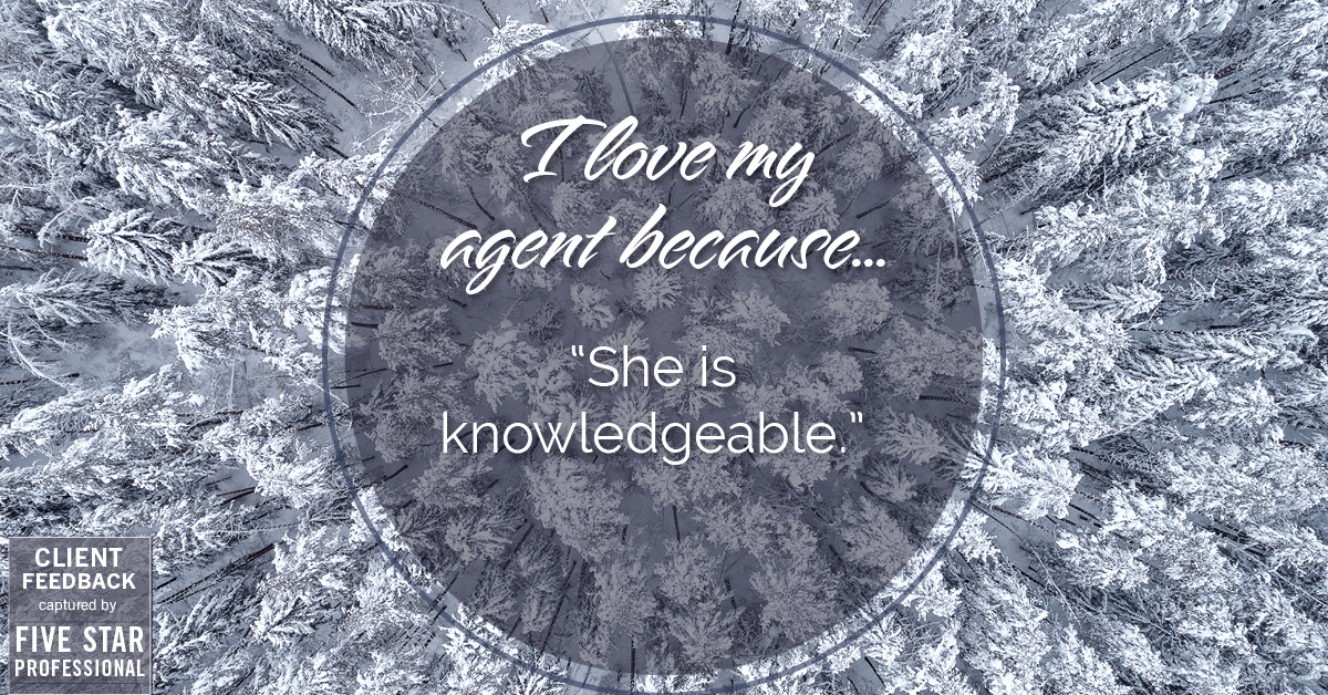 Testimonial for real estate agent Cherie Smith Zurek with RE/MAX in Lake Zurich, IL: Love My Agent: "She is knowledgeable."