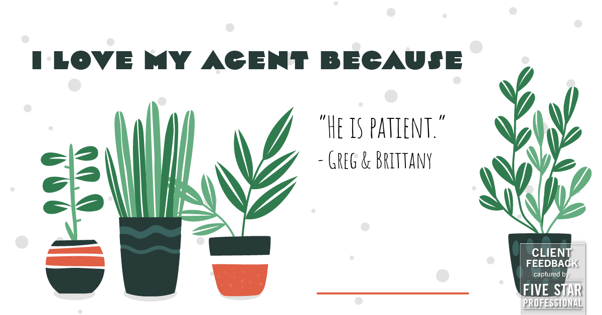 Testimonial for real estate agent Bill Leeper with Keller Williams in , : Love My Agent: "He is patient." - Greg & Brittany