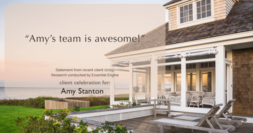 Testimonial for insurance professional Amy Stanton with Stanton Insurance in LITTLETON, Co: "I have been extremely impressed with the service that I have received."