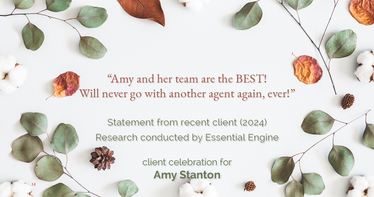 Testimonial for insurance professional Amy Stanton with Stanton Insurance in , : "Amy and her team are the BEST! Will never go with another agent again, ever!"