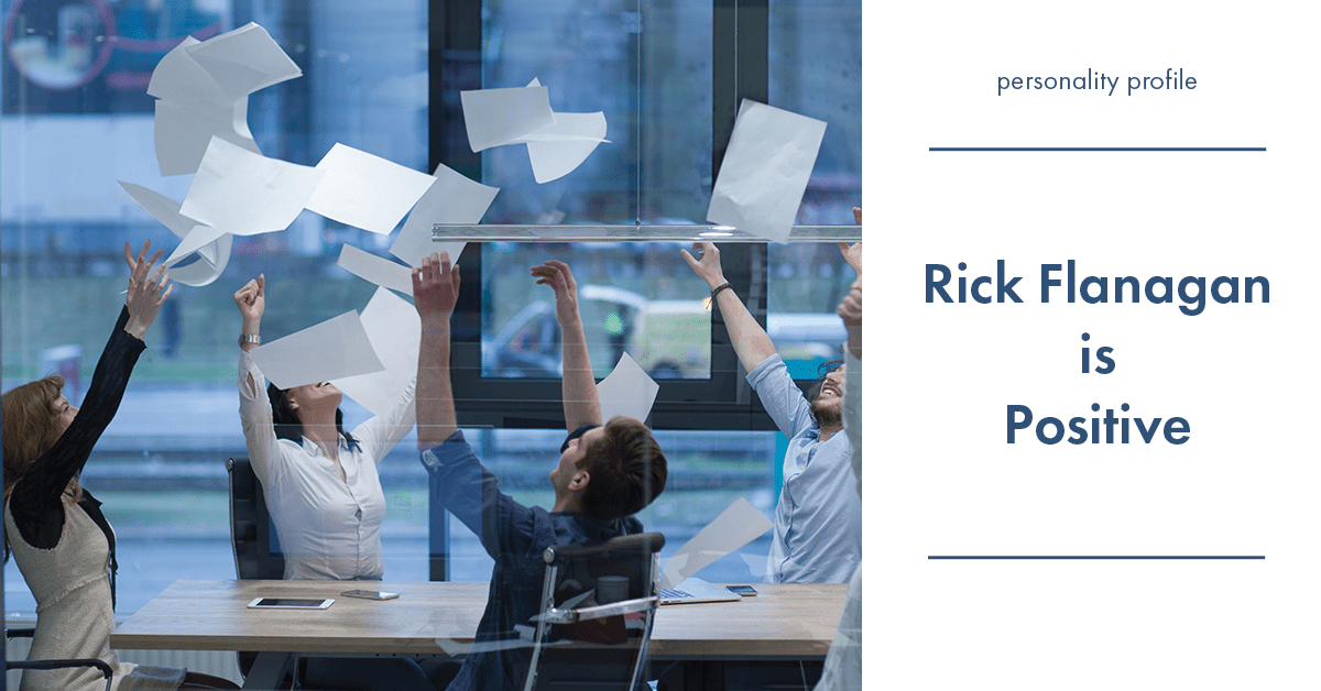 Testimonial for real estate agent Rick Flanagan with Red Chair Realty Advisors, LLC in Denver, CO: My Agent is Positive v.2