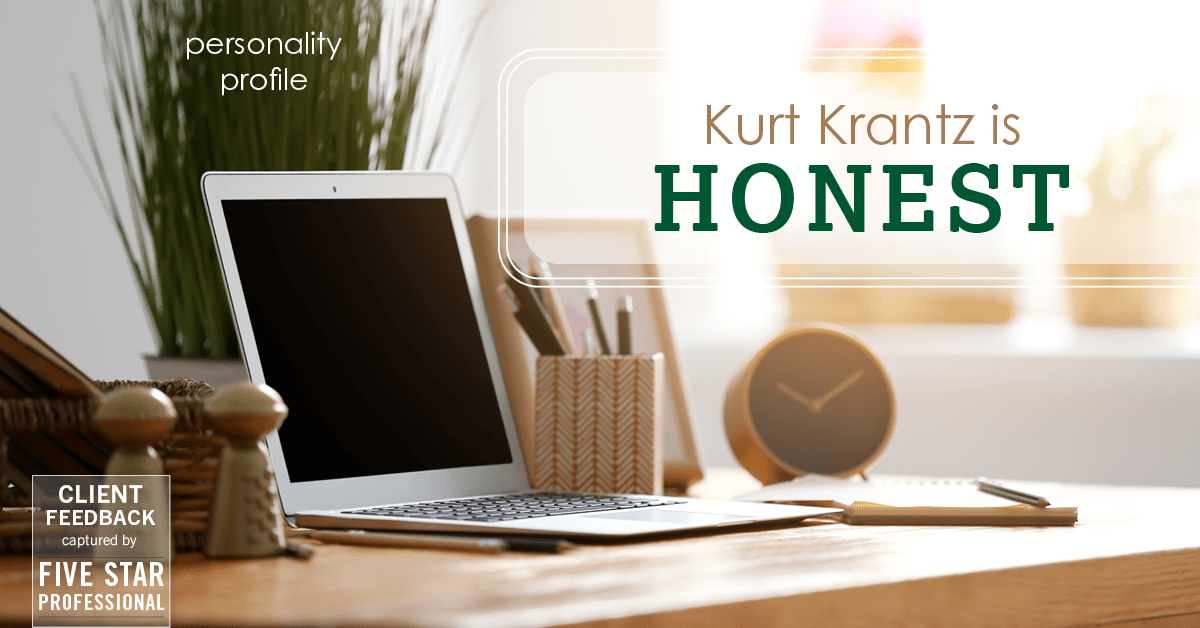 Testimonial for real estate agent Kurt Krantz in , : My Agent is Honest