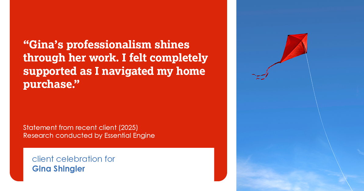 Testimonial for real estate agent Gina Shingler with Oregon & Washington Digs in Happy Valley, OR: Gina's professionalism shines through her work. I felt completely supported as I navigated my home purchase.