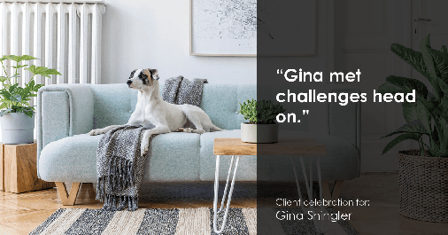Testimonial for real estate agent Gina Shingler with ERA Freeman & Associates in Gresham, OR: "Gina met challenges head on."