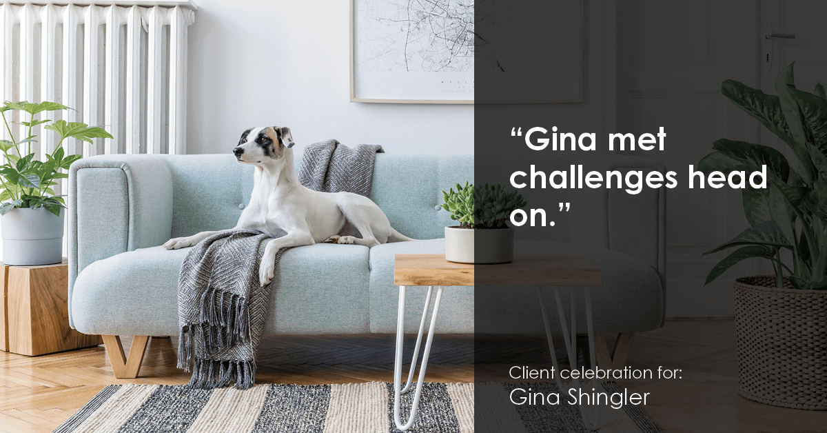 Testimonial for real estate agent Gina Shingler with ERA Freeman & Associates in Gresham, OR: "Gina met challenges head on."