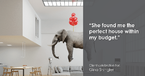 Testimonial for real estate agent Gina Shingler with ERA Freeman & Associates in Gresham, OR: "She found me the perfect house within my budget."