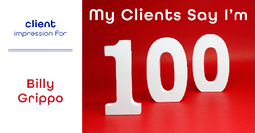 Testimonial for real estate agent William Grippo in Portland, OR: Emoji Impression: 100 v.2