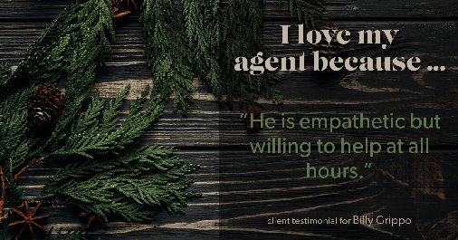 Testimonial for real estate agent William Grippo in Portland, OR: Love My Agent: "He is empathetic but willing to help at all hours."