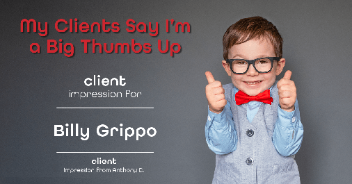 Testimonial for real estate agent William Grippo in Portland, OR: Emoji Impression: Thumbs Up v.2 (Anthony D.)