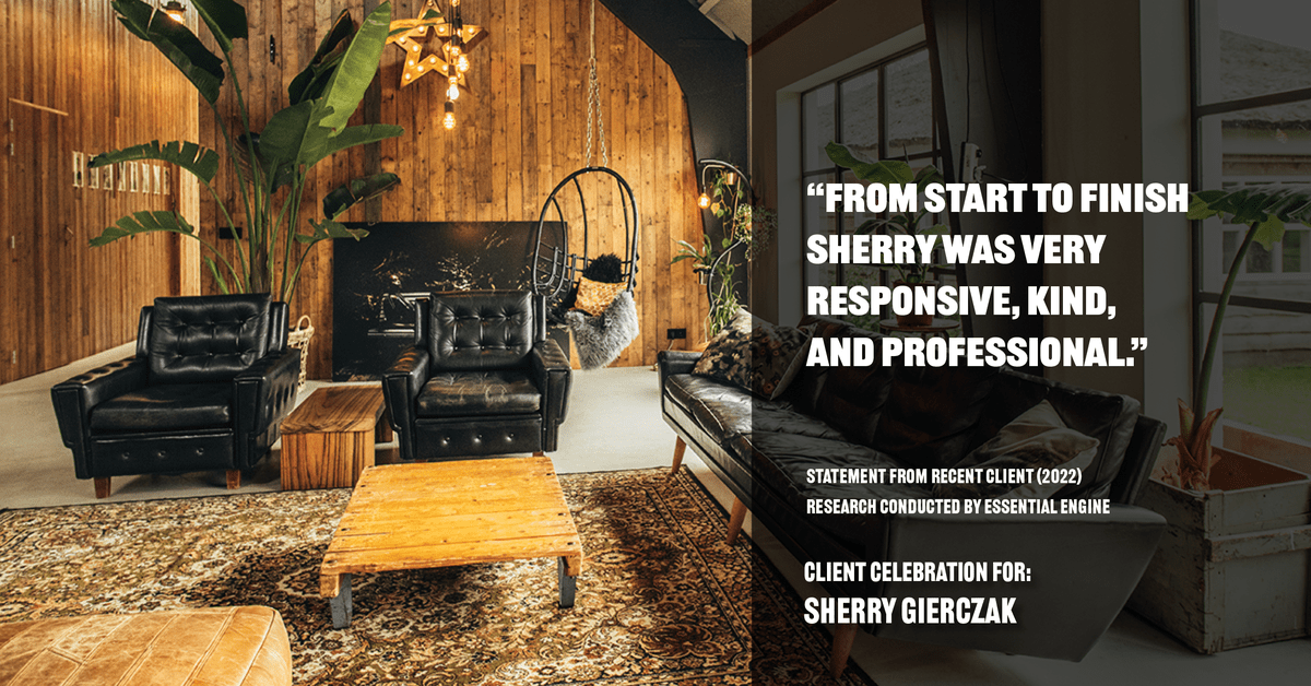 Testimonial for real estate agent Sherry Gierczak with Lannon Stone Realty in , : "From start to finish Sherry was very responsive, kind, and professional."