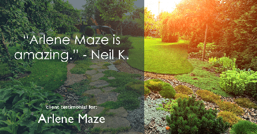 Testimonial for real estate agent Arlene Maze with Dochen Realtors in Austin, TX: "Arlene Maze is amazing." - Neil K.