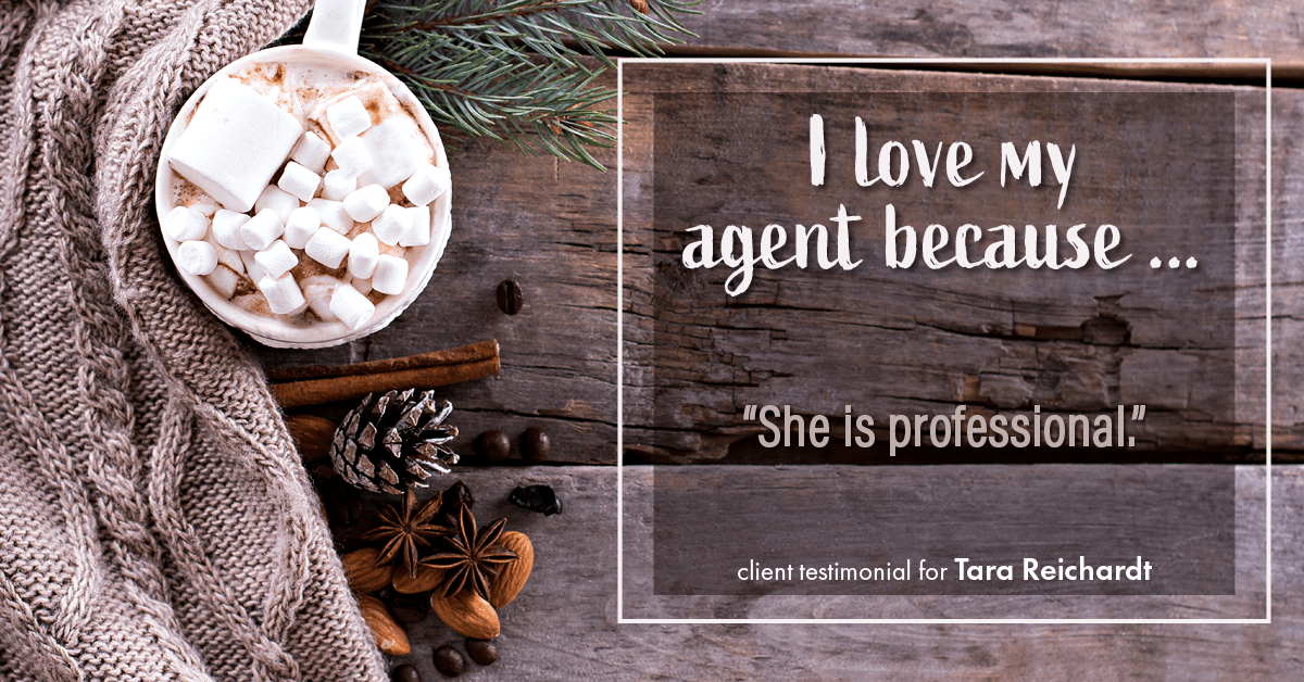 Testimonial for real estate agent Tara Reichardt with Abbitt Realty Co. LLC in Hampton, VA: Love My Agent: "She is professional."