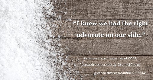 Testimonial for real estate agent Jared Crecelius in Cedar Park, TX: "I knew we had the right advocate on our side."