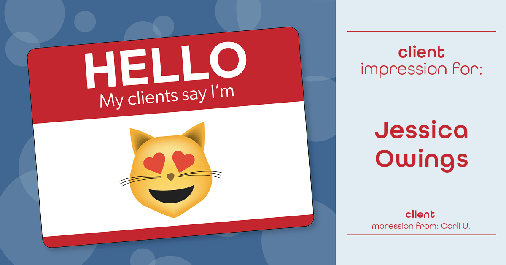 Testimonial for professional Jessica Owings with The Mortgage Network in Carbondale, CO: Emoji Impression: Heart Eyes (Carlie U.)