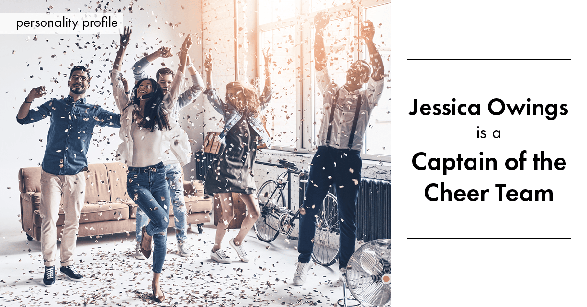 Testimonial for professional Jessica Owings with The Mortgage Network in Carbondale, CO: Personality Profile: Captain of the Cheer Team