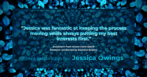 Testimonial for professional Jessica Owings with The Mortgage Network in Carbondale, CO: "Jessica was fantastic at keeping the process moving while always putting my best interests first."