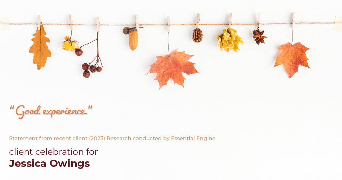 Testimonial for professional Jessica Owings with The Mortgage Network in Carbondale, CO: "Good experience."