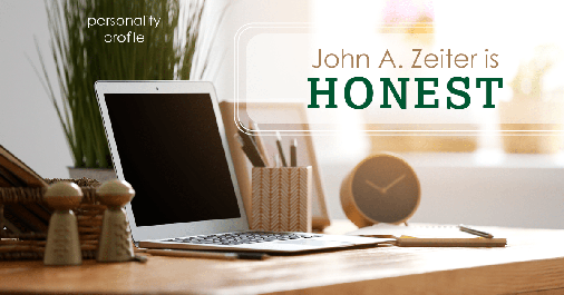 Testimonial for real estate agent John Zeiter in Greenbrae, CA: My Agent is Honest