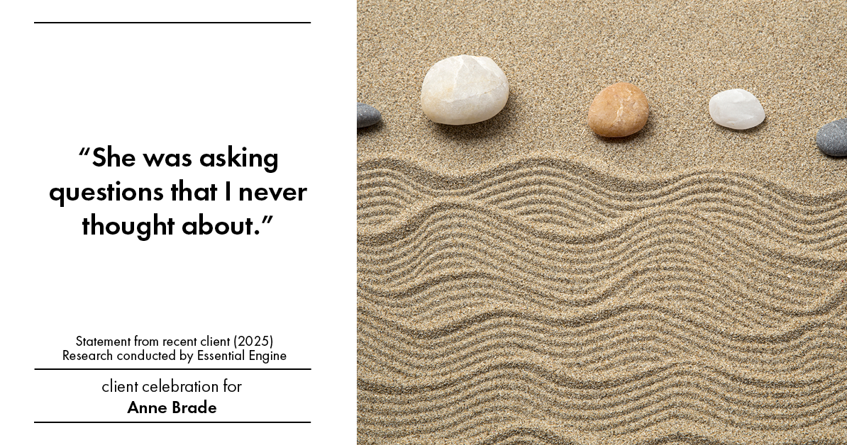 Testimonial for real estate agent Anne Brade in , : “She was asking questions that I never thought about.”