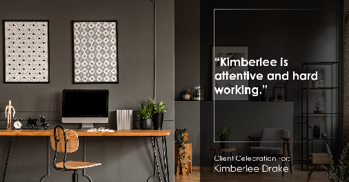 Testimonial for real estate agent Kimberlee Drake with COMPASS Real Estate in Newport Beach, CA: "Kimberlee is attentive and hard working."