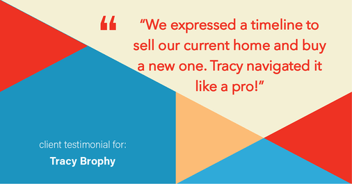 Testimonial for real estate agent Tracy Brophy with Keller Williams Portland Premiere Realty in Portland, OR: "Every question we had was answered quickly by Tracy! Her fast responses kept us informed at all times."