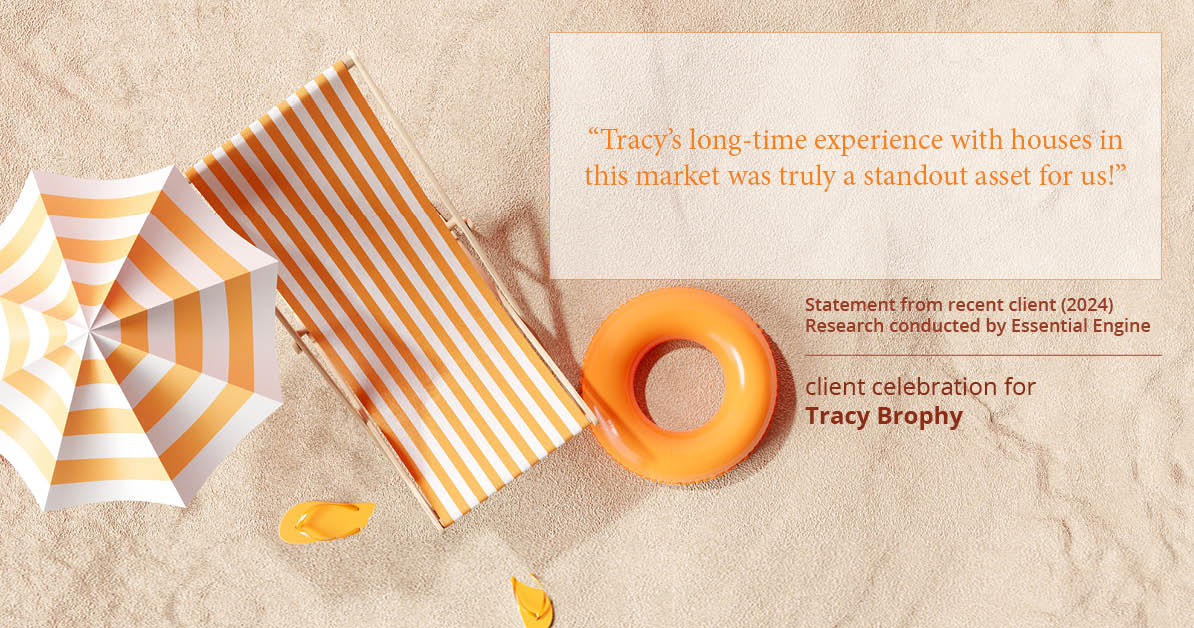 Testimonial for real estate agent Tracy Brophy with Keller Williams Portland Premiere Realty in Portland, OR: "Tracy's long-time experience with houses in this market was truly a standout asset for us!"