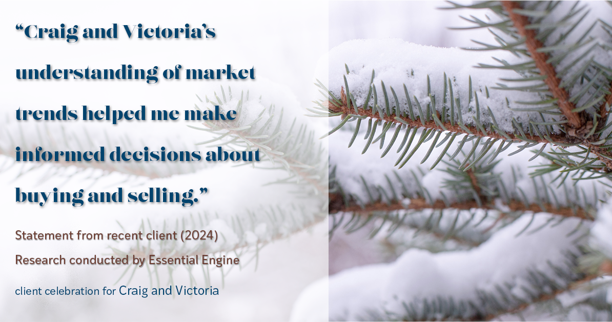 Testimonial for real estate agent Craig and Victoria Brashears with Keller Williams Platinum Partners in Lee's Summit, MO: "Craig and Victoria's understanding of market trends helped me make informed decisions about buying and selling."