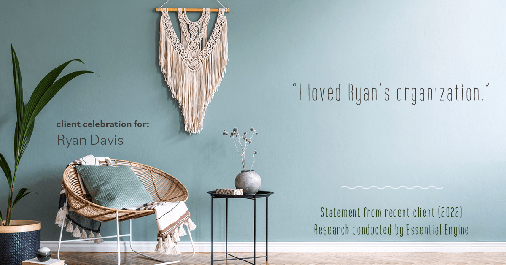 Testimonial for real estate agent Ryan Davis with Keller Williams Real Estate in Littleton, CO: "I loved Ryan's organization."