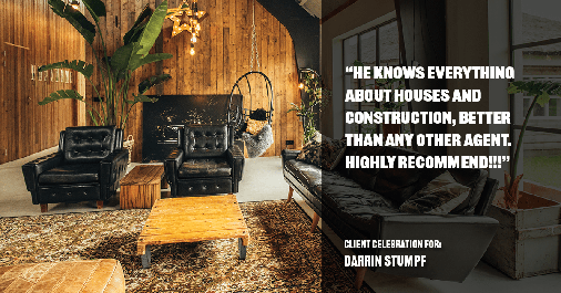 Testimonial for real estate agent Darrin Stumpf with Windermere West Metro in Seattle, WA: "He knows everything about houses and construction, better than any other agent. Highly recommend!!!"