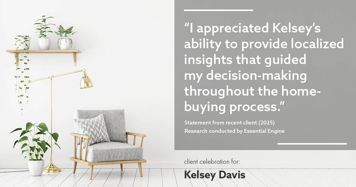 Testimonial for real estate agent Kelsey Davis with Elsie Halbert Real Estate LLC in Kaufman, TX: "I appreciated Kelsey's ability to provide localized insights that guided my decision-making throughout the home-buying process."