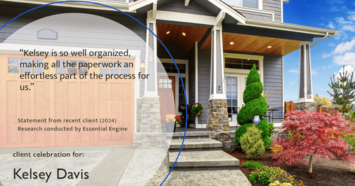 Testimonial for real estate agent Kelsey Davis with Elsie Halbert Real Estate LLC in Kaufman, TX: "Kelsey kept in constant communication with the selling agent and provided invaluable advice on creating an offer."