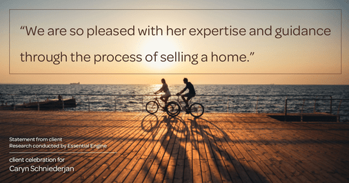 Testimonial for real estate agent Caryn Schniederjan with REMAX DFW Associates in , : "We are so pleased with her expertise and guidance through the process of selling a home."