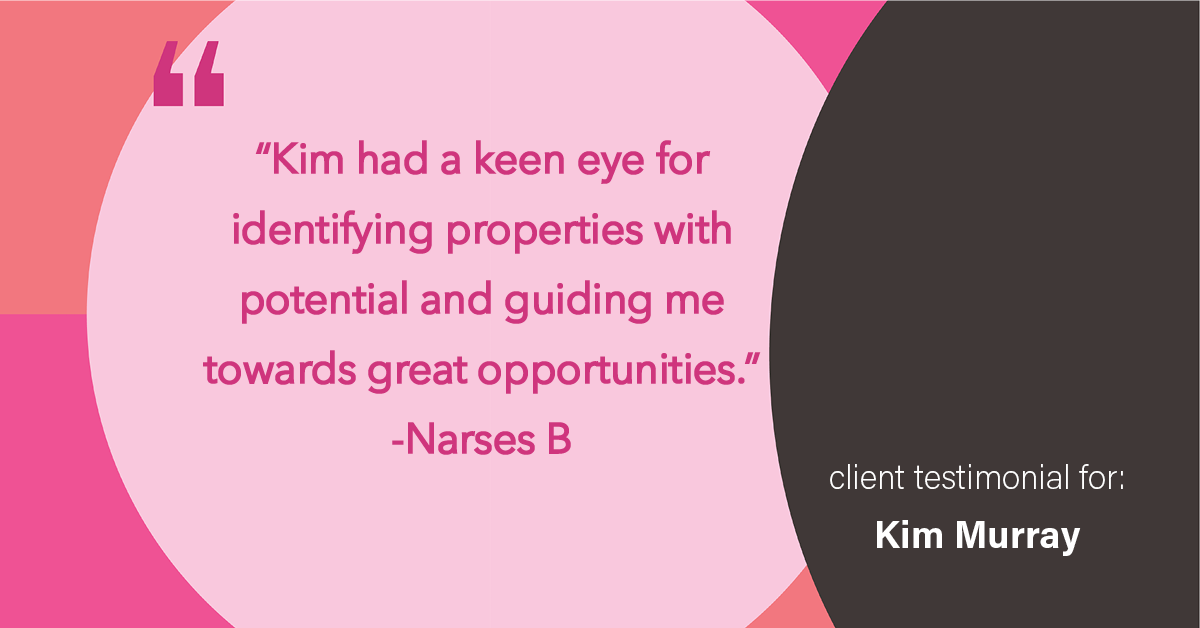 Testimonial for real estate agent Kim Murray with Berkshire Hathaway Home Services The Preferred Realty in , : "Kim had a keen eye for identifying properties with potential and guiding me towards great opportunities."