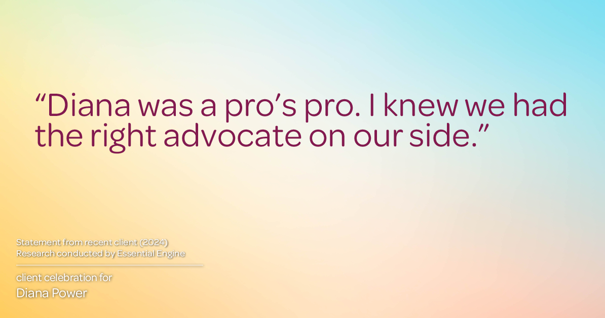 Testimonial for real estate agent Diana Power with Texas Power Real Estate in , : "Diana was a pro’s pro. I knew we had the right advocate on our side."