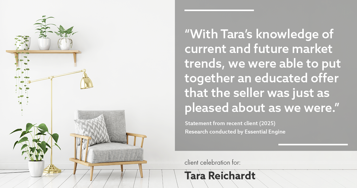 Testimonial for real estate agent Tara Reichardt with Abbitt Realty Co. LLC in Hampton, VA: "With Tara's knowledge of current and future market trends, we were able to put together an educated offer that the seller was just as pleased about as we were."