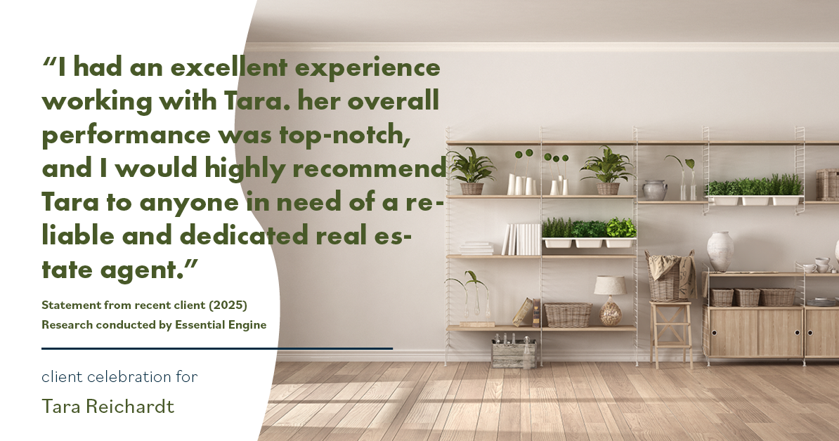 Testimonial for real estate agent Tara Reichardt with Abbitt Realty Co. LLC in Hampton, VA: "I had an excellent experience working with Tara. her overall performance was top-notch, and I would highly recommend Tara to anyone in need of a reliable and dedicated real estate agent."