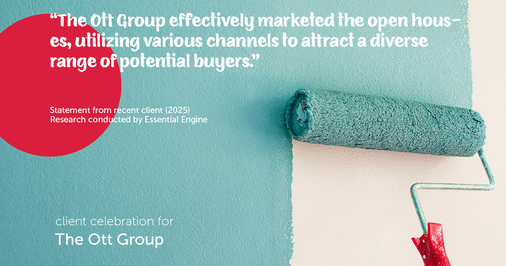 Testimonial for real estate agent The Ott Group with MORE Realty in Tigard, OR: "The Ott Group effectively marketed the open houses, utilizing various channels to attract a diverse range of potential buyers."