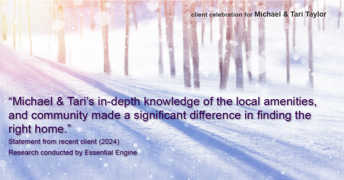Testimonial for real estate agent Michael & Tari Taylor with PREMIER HOMES REALTY in St. Augustine, FL: "Michael & Tari's in-depth knowledge of the local amenities, and community made a significant difference in finding the right home."