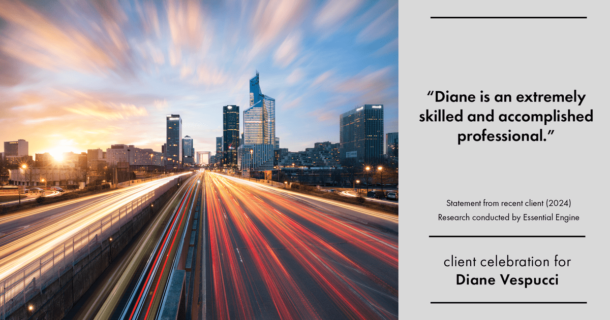 Testimonial for real estate agent Diane Vespucci with REMAX 100 Realty in St Augustine, Florida: "Diane is an extremely skilled and accomplished professional."