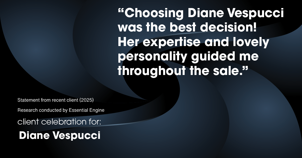 Testimonial for real estate agent Diane Vespucci with REMAX 100 Realty in St Augustine, Florida: "Choosing Diane Vespucci was the best decision! Her expertise and lovely personality guided me throughout the sale."