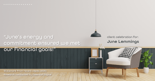 Testimonial for real estate agent June Lemmings with Keller Williams Realty in Greeley, CO: "June's energy and commitment ensured we met our financial goals!"