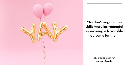 Testimonial for real estate agent Jordan Arnold with Compass RE in Ardmore, PA: "Jordan's negotiation skills were instrumental in securing a favorable outcome for me."