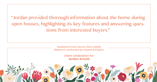 Testimonial for real estate agent Jordan Arnold with Compass RE in Ardmore, PA: "Jordan utilized social media platforms such as Facebook, Instagram, and Twitter to promote my home to a wider audience."