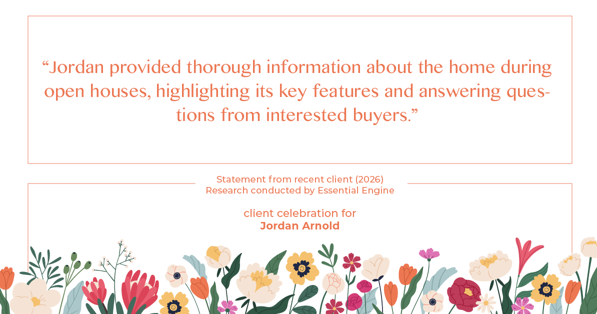Testimonial for real estate agent Jordan Arnold with Compass RE in Ardmore, PA: "Jordan utilized social media platforms such as Facebook, Instagram, and Twitter to promote my home to a wider audience."