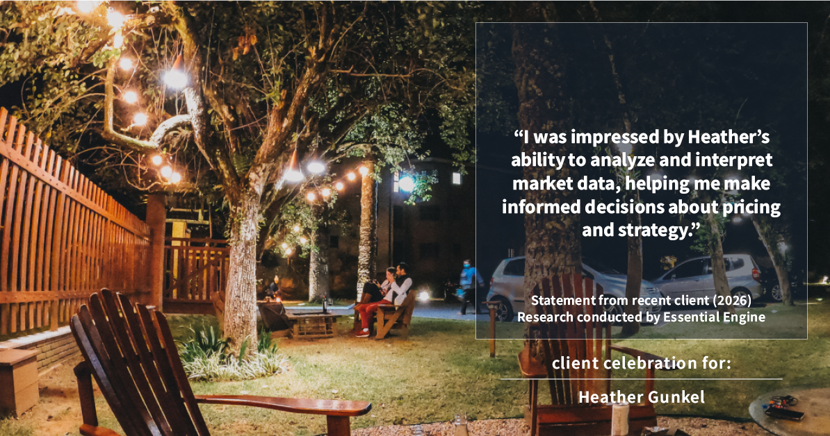 Testimonial for real estate agent Heather Gunkel with Keller Williams Real Estate Langhorne in Langhorne, PA: "I was impressed by Heather's ability to analyze and interpret market data, helping me make informed decisions about pricing and strategy."