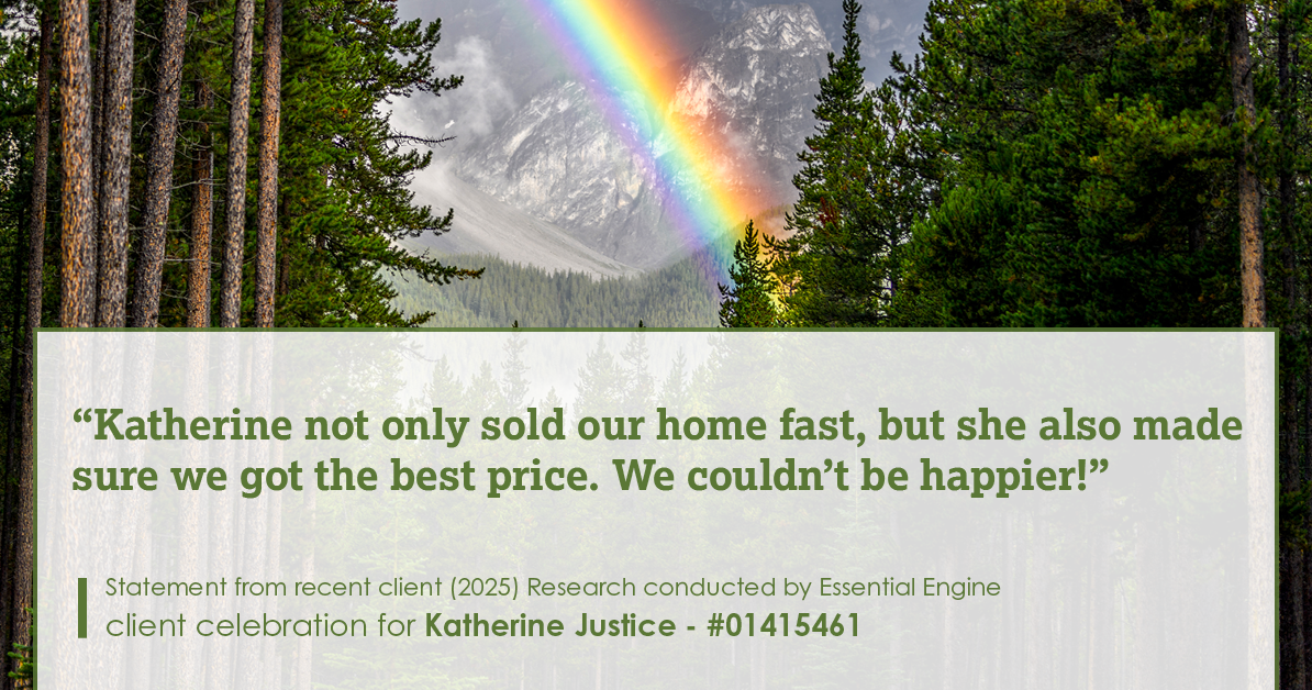 Testimonial for real estate agent Katherine Justice with EXP Realty of Northern California in Fresno, CA: Katherine not only sold our home fast, but she also made sure we got the best price. We couldn't be happier!