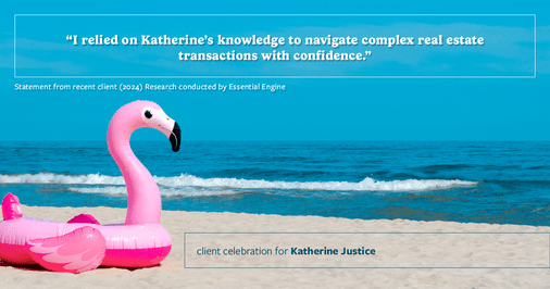 Testimonial for real estate agent Katherine Justice with EXP Realty of Northern California in Fresno, CA: "I relied on Katherine's knowledge to navigate complex real estate transactions with confidence."